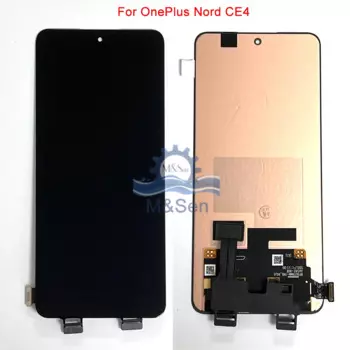 6,7-дюймовый оригинальный AMOLED для OnePlus Nord CE4 CE 4 CPH2613, ЖК-экран + сенсорный экран для OnePlus Nord CE4 Lite/Nord 4 CPH2663, рамка