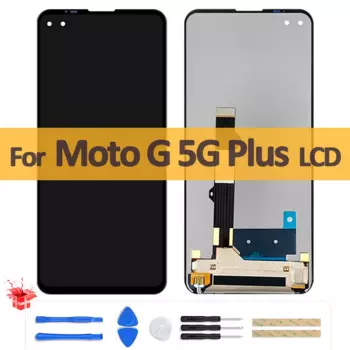 6,7 "Оригинальный ЖК-дисплей для Motorola Moto G 5G Plus, ЖК-дисплей, сенсорный экран, панель XT2075 XT2075-2, дигитайзер в сборе, Запасная часть