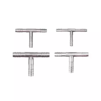 #6 #8 #10 #12 Алюминий 3 Way Т колючей Splicer a/c штуцер шланга