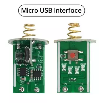 Фонарик Aideepen J922B для батарей 18650/26650
