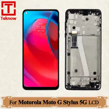 6,8-дюймовый IPS ЖК-дисплей для Motorola G Stylus 5G, ЖК-дисплей XT2131, XT2131DL, XT2131-1, дигитайзер сенсорного экрана для Moto GStylus 5G, замена