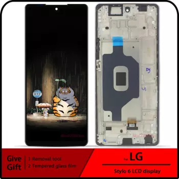 6,8 ''Оригинальный ЖК-дисплей для LG Stylo 6 LMQ730TM, сменный ЖК-дисплей, сенсорный экран в сборе, дигитайзер для LG Stylo 6 LCD