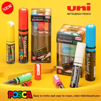 6/8, японская доска UniPOSCA, ручка, анимация, раскраска, граффити, живопись, искусство, канцелярские принадлежности, большая емкость, стираемая