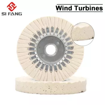 Колесо для полировки дыхательных путей,6-дюймовое хлопковое полировальное колесо для дыхательных путей, полировальное колесо с открытым смещением, белая беседка 20 мм