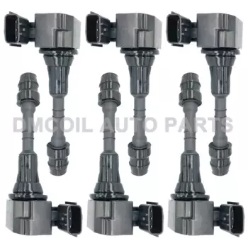 6 Катушка зажигания для NISSAN TEANA 350Z MAXIMA INFINITI G35 I35 RENAULT ESPACE IV 2.3L 3.5L 4.0L V6 (2004-) 22448 8J115/7701070071