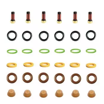 6 комплектов, универсальный босc * ремонтный комплект топливной форсунки для замены автомобилей Audi (AY-RK000)