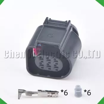 6-контактный автоматический датчик температуры, реверсивный радар, разъем дроссельной заслонки, разъем для впрыска 42121700 3B 0973813 1J 0973713 4H 0973713 5Н 1973206
