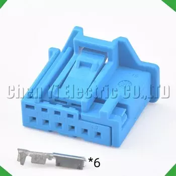 6-контактный автоматический люк для чтения, светильник для зеркала заднего вида, разъем 6Q 0972706 1- 969490 -4 1- 969489 -4 6Q 0972706 А 1- 969490 -2