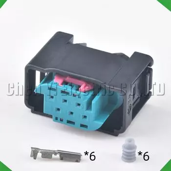 6-контактный автоматический разъем, штекер датчика высоты пневматической подвески 9- 967616 -1 1- 967360 -1 968303 -1 1- 967616 -1 8366590 Для BMW VW 8 366 590