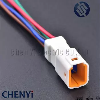 Автоматический водонепроницаемый разъем Yuyi 6 Pin