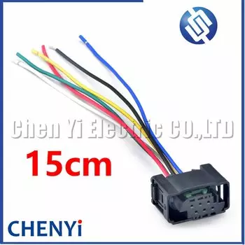 6-контактный гнездовой разъем 0,6 мм для автомобильной педали акселератора, разъем 1- 967616 -1 7M 0973119