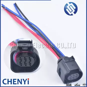 6-контактный разъем LSU 4,9, регулятор клапана дроссельной заслонки, автоматический датчик температуры, штекер 4H0 973 713 4H097371 3, жгут проводов