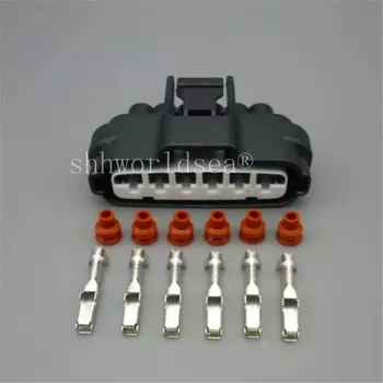 6 контактов 2,2 мм 90980-11858 7283-1968-30 Автомобильный Электрический ограничитель дроссельной заслонки, штепсельная розетка ускорителя, разъем для Toyota Mazda