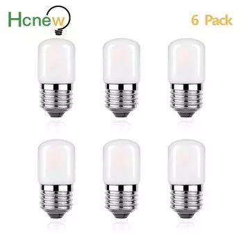 6 LED ламп GANRILAND Т28F теплый белый E27 220V