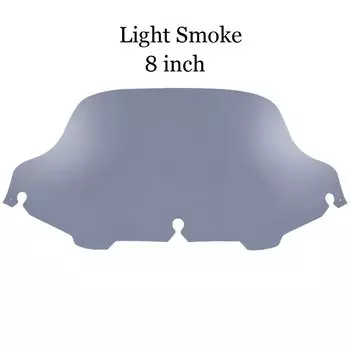 6 "лобовое стекло мотоцикла 8-дюймовый дефлектор лобового стекла для Harley Touring Street Glide Electra Glide Classic Ultra CVO 1996-13