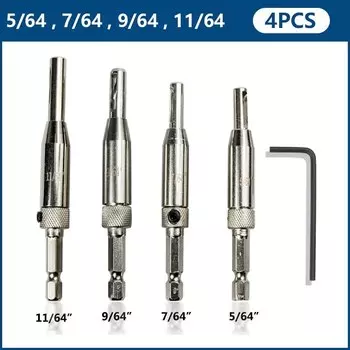 6 мм хвостовик HSS самоцентрирующиеся шарнирные сверла набор для деревообрабатывающих инструментов дверной винт кольцевая пила центральные сверла