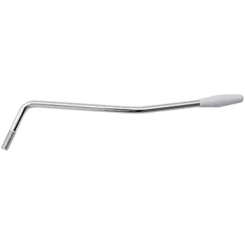 6 мм плечо тремоло Whammy Bar Vibrato Arm Style электрическая гитара, хром с белым наконечником