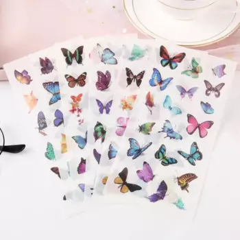 Набор наклеек бабочки ALSMT 6 шт.