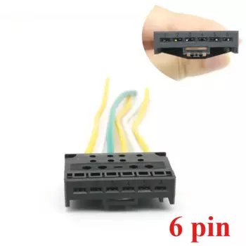 6 контактов, задняя подсветка, провод питания, кабельный разъем, штекер для BMW 1 3 5 6 7 серии X1 X3 X5 Z3 Z4 Z8 MINI R50 R53 R55 R56