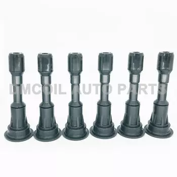 6 шт. ботинки катушки зажигания подключают сопротивление свечи зажигания для NISSAN GT-R (R35) 3,8 V6 3.8L V6 (2009-) 22448-JF00B 22448JF00B