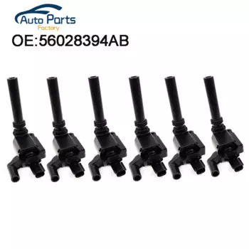 6 шт. Катушка зажигания для Chrysler 300 Dodge Durango Magnum Ram1500 Ram2500 Ram3500 Jeep Grand Cherokee 56028394AD 56028394AB