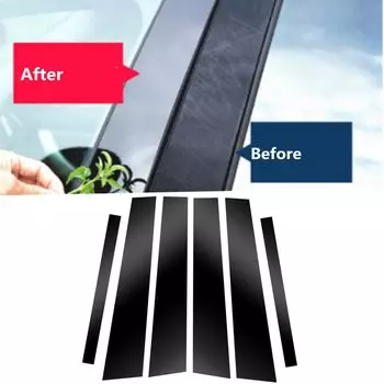 6 шт./компл. столбы для окон и дверей подходят для Lexus GS GS300 GS350 GS430 GS460 2006 2007 2008 2009 2010 2011