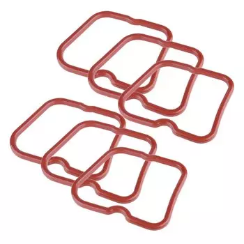 6 шт./комплект, резиновые прокладки для Dodge Cummins 6B 6BT 5,9 12 в 1989-1993 1994 1995 1996 1997 1998 3910824 3902666