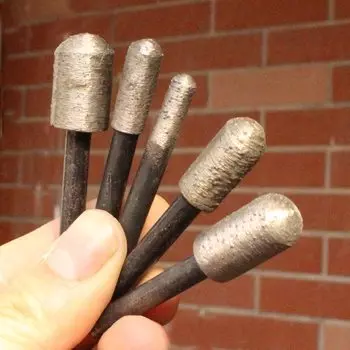 6 шт./Лот, алмазная шлифовальная головка 46 #6 мм