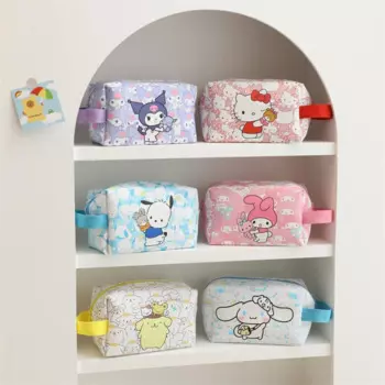 6 шт/лот Sanrio Kuromi мелодия корица кошечка карандаш чехол милый карандаш коробки канцелярские принадлежности сумка канцелярские принадлежности школьные принадлежности