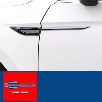 6 шт., наклейки на боковые крылья автомобиля Chery Tiggo 7 Pro 2023 2022 2021 2020