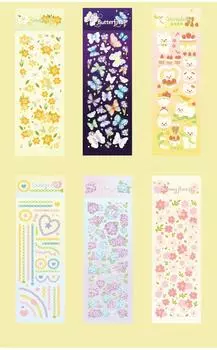 6 шт. наклейки Utalo Корейский стиль