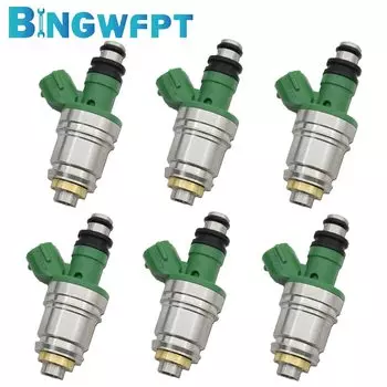 6 шт. насадки для SUZUKI CHEVROLET для SUZUKI GRAND VITARA 1999-2005 2.5L V6 топливные форсунки 15710-67D00 JS4J-5 FJ346R