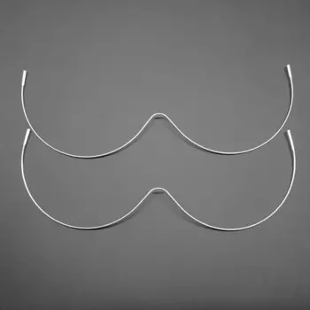 6 шт./партия, бюстгальтер с косточками из нержавеющей стали