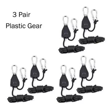 6 шт., регулируемые зажимы для веревки Dreamburgh