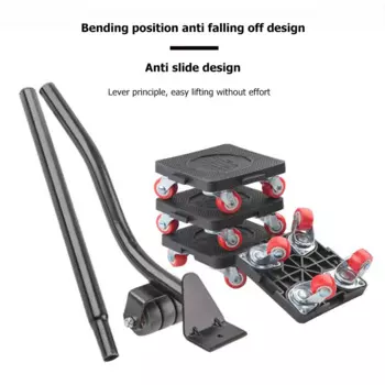 6 шт., роликовый подъемник для мебели