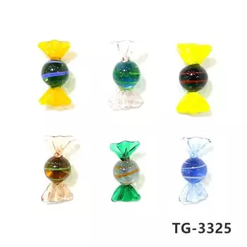 6 шт. стеклянные новогодние конфеты JSSMTLP