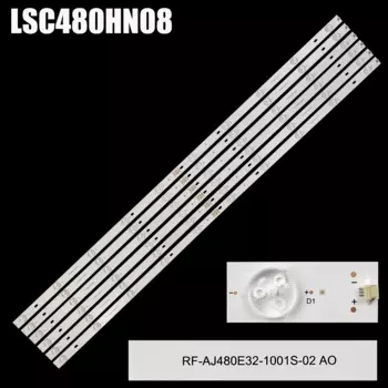 6 шт. светодиодная лента подсветки для LC-48CFG6001K LC-48CFE4042E LSC480HN08 LC-48CFE4041K RF-AJ480E32-1001S-02 A0