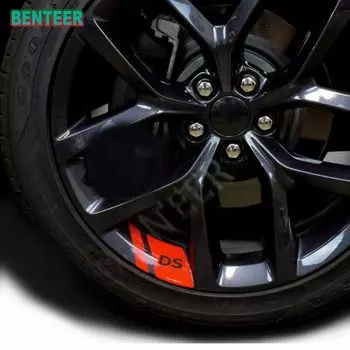 6 шт., виниловые наклейки на обод автомобиля для Citroen Ds Ds3 Ds7 Ds5 Ds4 Ds6 Ds5