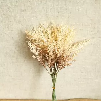 6 Упаковок Высококачественных Пластиковых Искусственных Цветов Для Домашнего Декора Комнаты, Свадебного Осеннего Букета