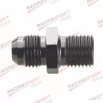 6AN -6AN AN6 Male Flare к M14 x 1,5 метрический прямой фитинг черный/синий