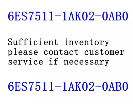 6ES7511-1AK02-0AB0 6ES7 511-1AK02-0AB0 Новый процессор S7-1500 1511-1 PN