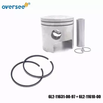 6L2-11631-00-97 Поршень и поршневое кольцо STD 6L2-11610 для подвесного двигателя Yamaha