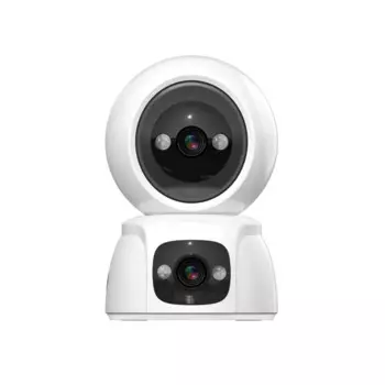 6MP O-Kam APP, двойной объектив, полноцветная Беспроводная PTZ IP купольная AI Humanoid Домашняя безопасность, домофон, Радионяня