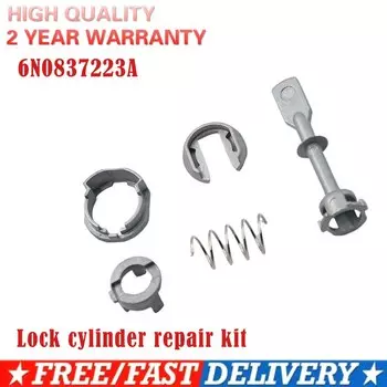 6Н 0837223 Ремкомплект цилиндра замка (5 в 1) для VW POLO 6N1-6N2 (1994-2001) правый левый OEM 6N0 837 223A Инструмент для ремонта