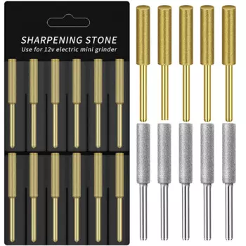 Набор алмазных напильников для цепи бензопилы ACCHAMP 6 шт.