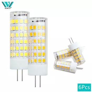 6 шт. светодиодная лампа WAMID G4 220В 3/5/9Вт керамическая