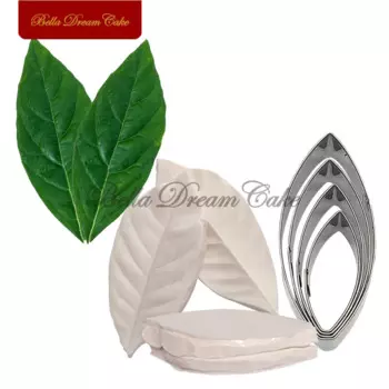 Комплект форм для лепестков мушмулы из силикона и стали