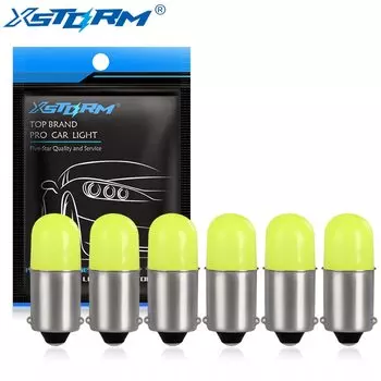 6Pcs T4W H6W Светодиодный светильник Canbus BA9S T11 Сигнальный светильник 3D Внутреннее освещение автомобиля Авто купольная лампа Подсветка номерного знака для чтения двери 12 В