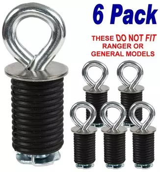 6X ATV Quick Lock & Ride Tie Down Anchors Крепление для Polaris RZR 570 800 900 1000 XP Turbo Sportsman Детали для стайлинга автомобилей