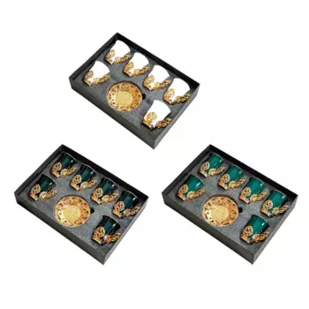 6x кофейная чашка с блюдцем, чайная чашка, фарфоровая молочная кружка, фарфоровая чашка для сервировки кофе, латте, напитков, капучино, эспрессо